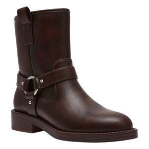 DV by Dolce Vita Women's Pondo Harness Strap Boots Brown Size 7